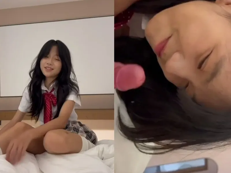 Em loli dễ thương mút chuối biến em thành con em đào dâm dục p1